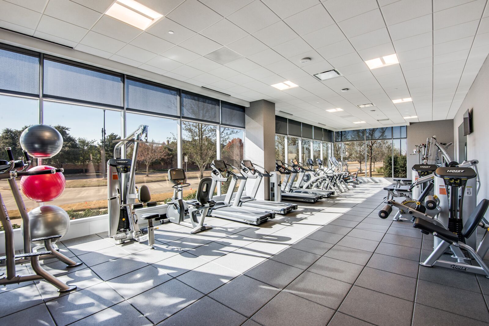On site fitness center