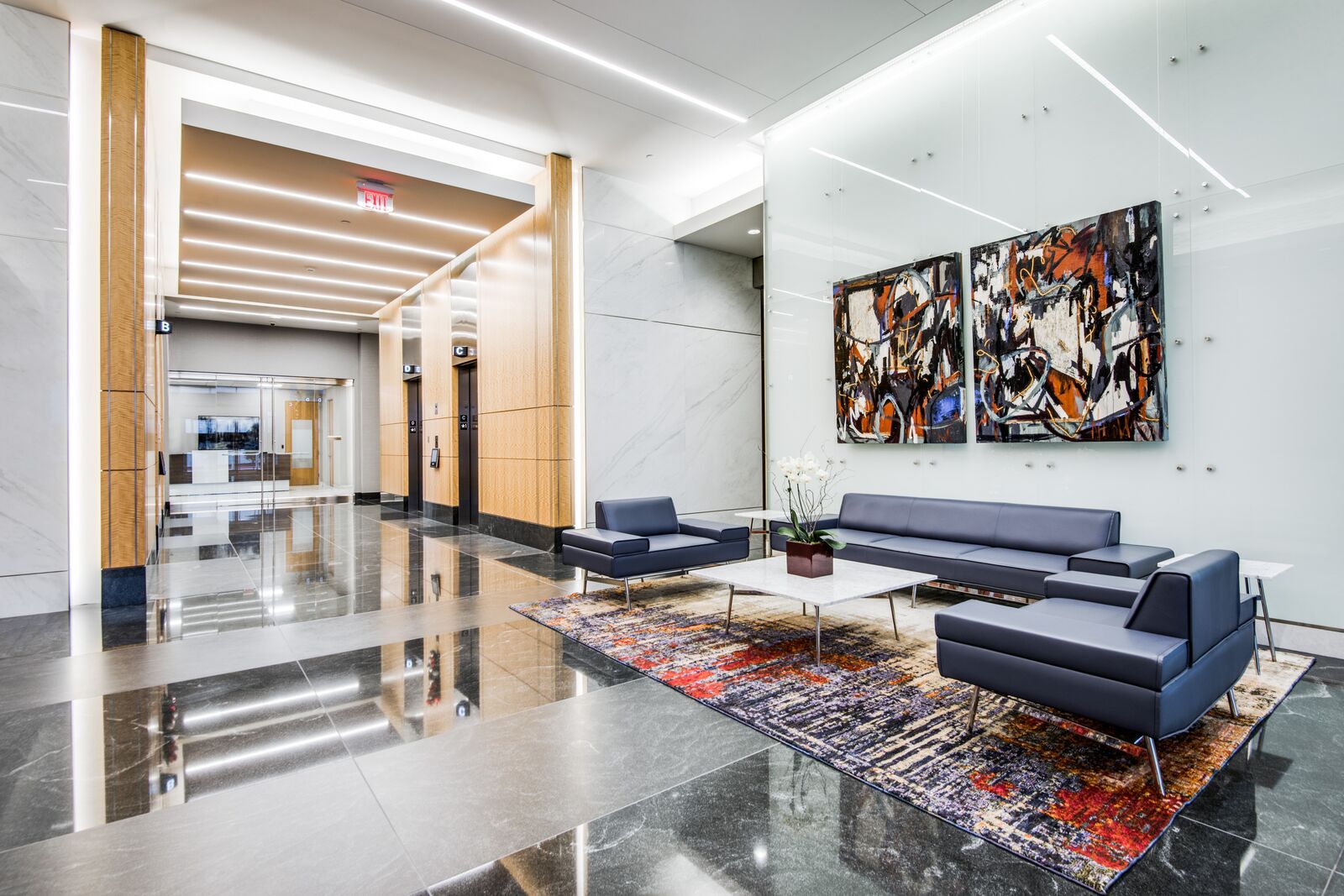 Elevator lobby