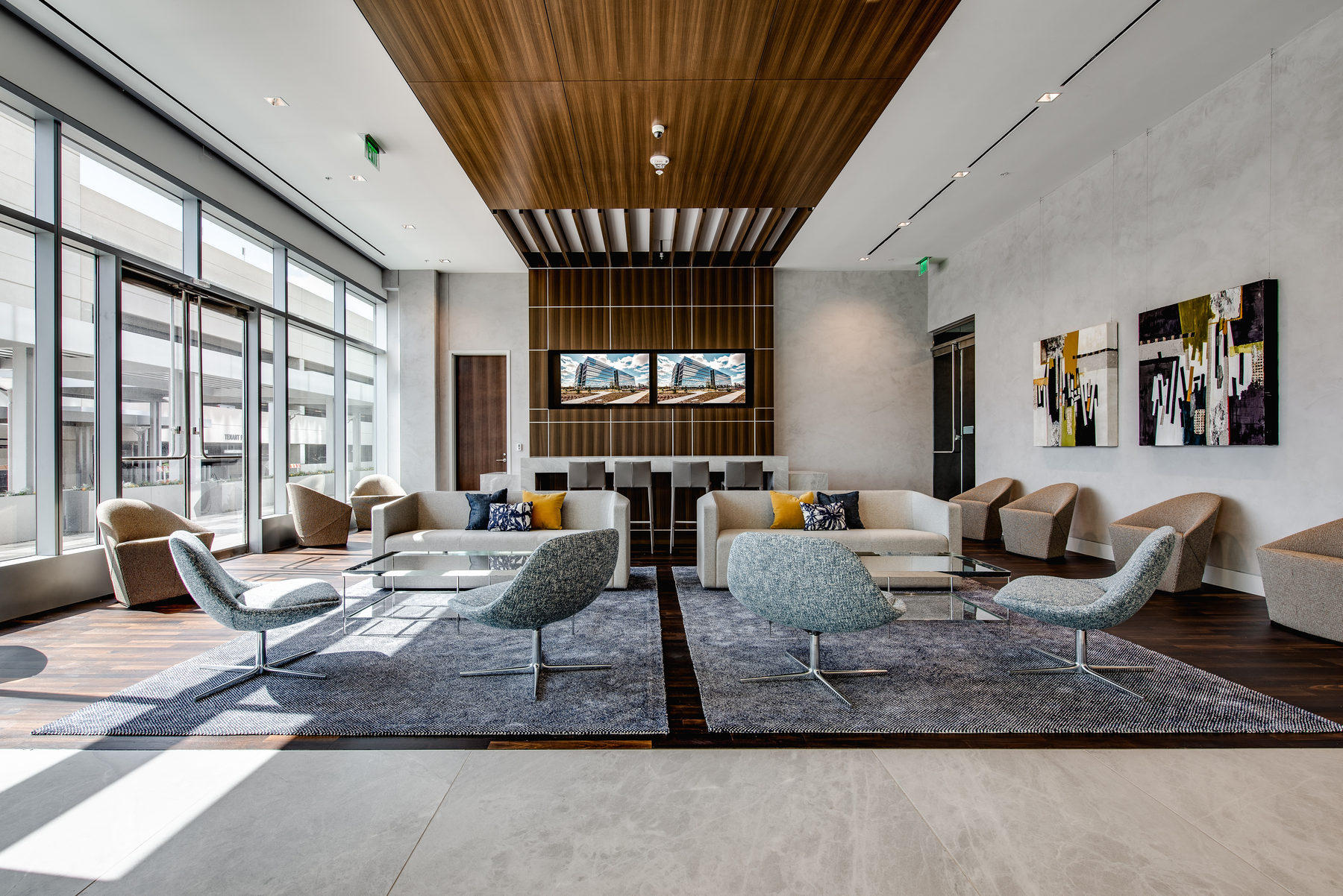 Tenant lounge at The Offices Two